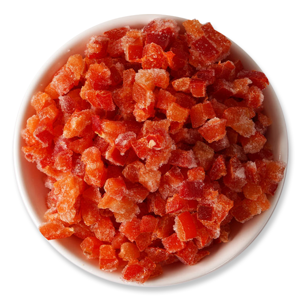 IQF Diced Red Bell Pepper