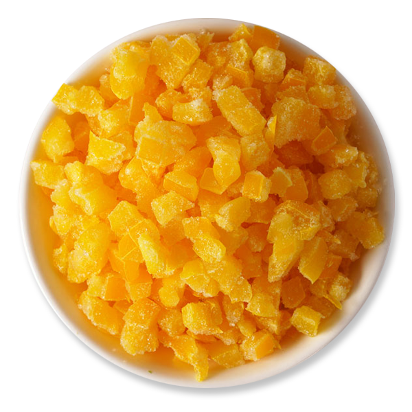 IQF Diced Yellow Bell Pepper